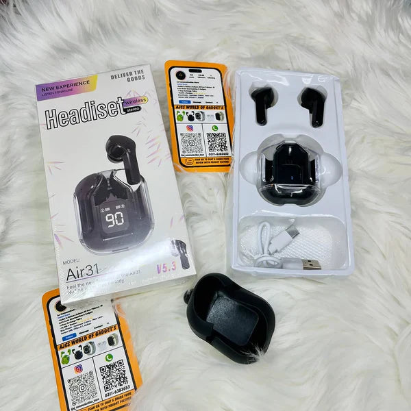 Air-31 Wireless Earbuds With Free Cover