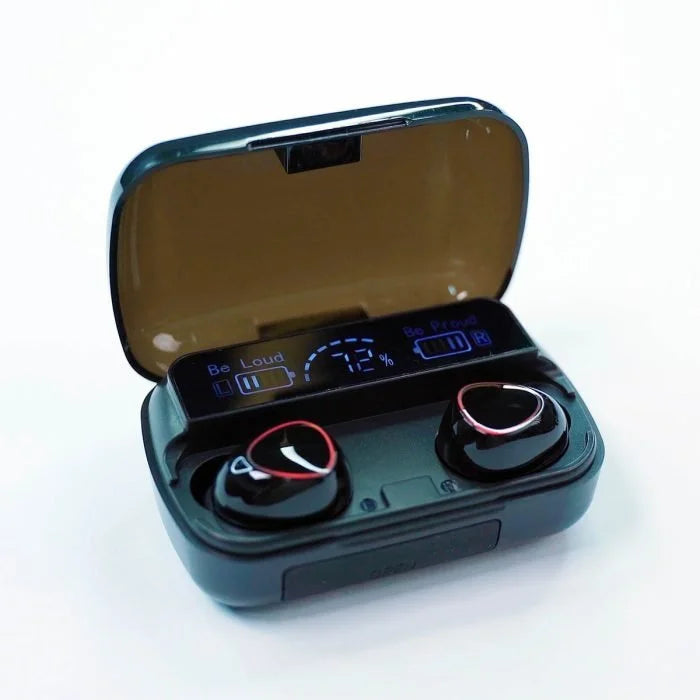 M10 Earbuds – RGB Lights, Mega Battery & HD Sound! 🎧🔥